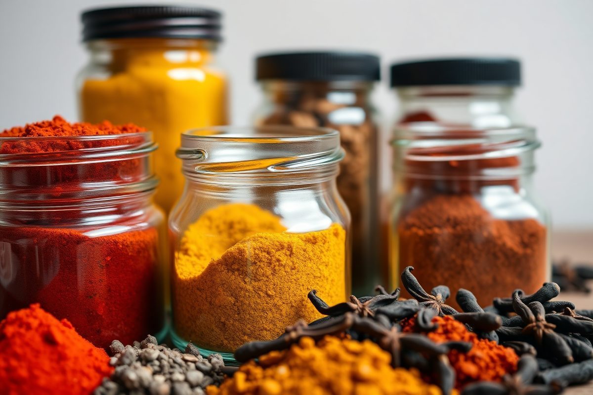Selection De Spice En Bocal (jpg)