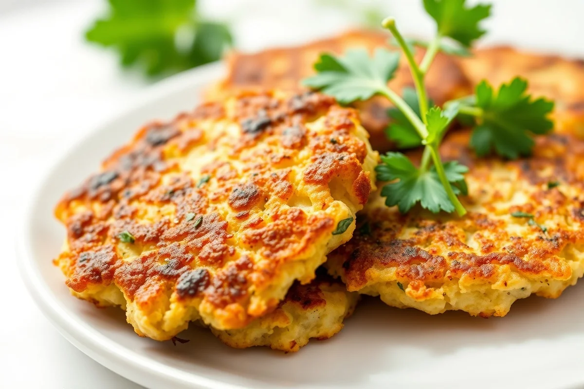 Fritters de courgettes aux herbes de Provence