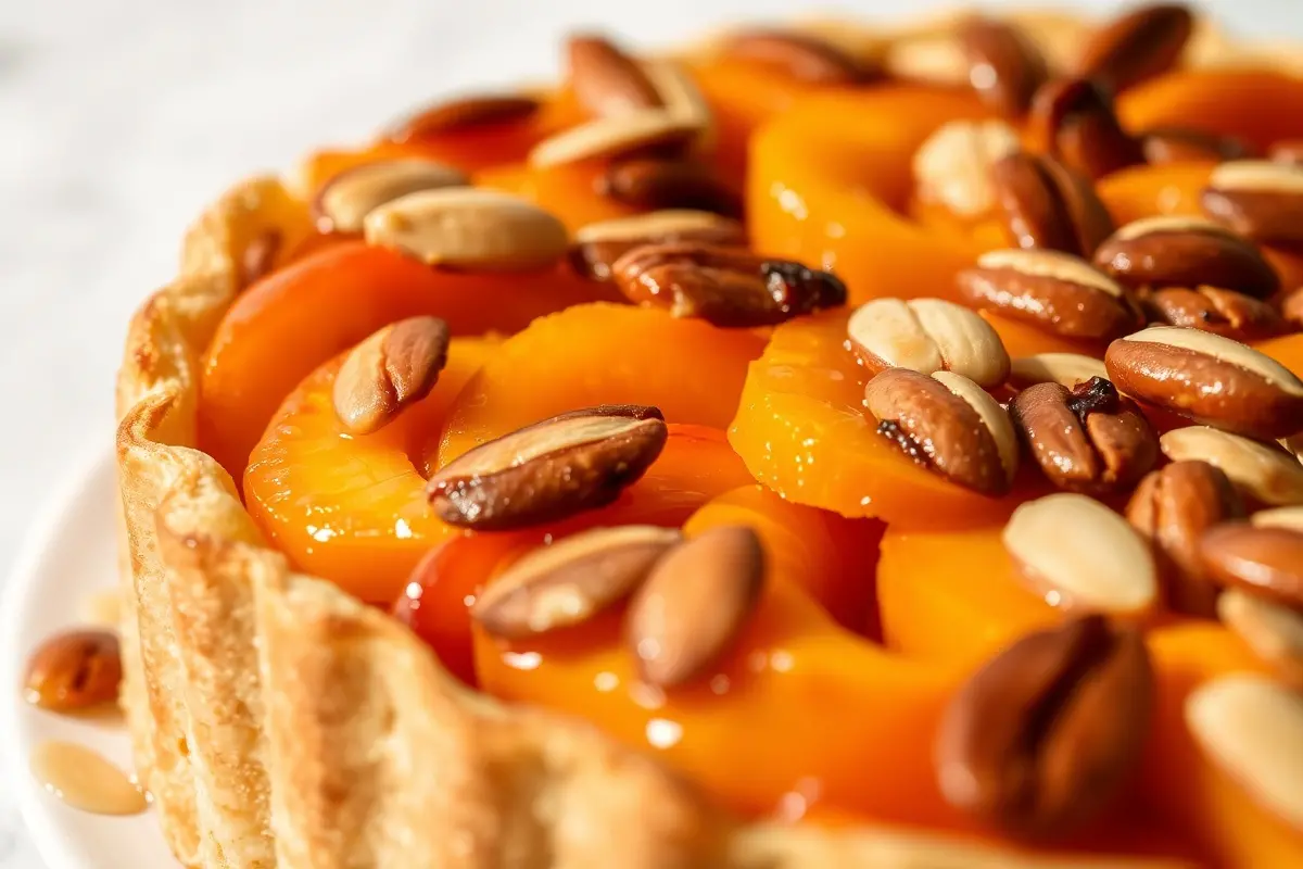 Détail de Tarte aux abricots