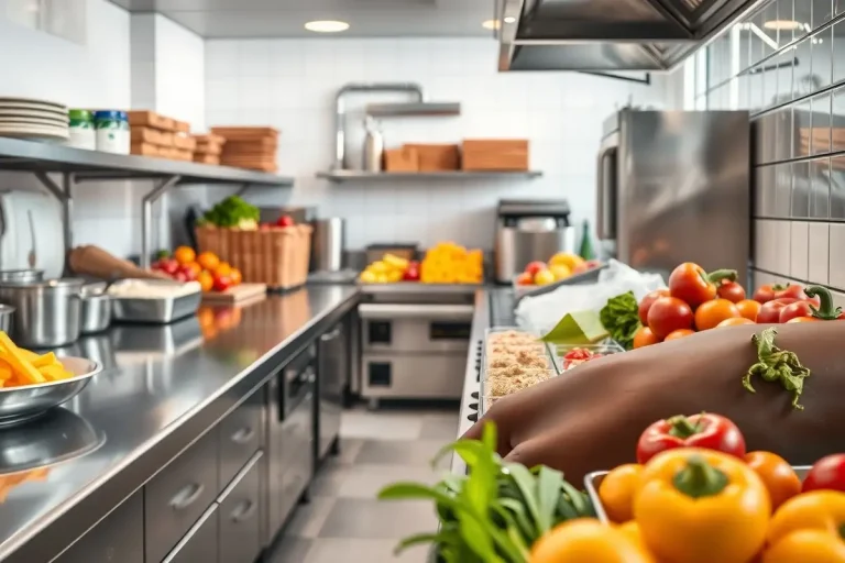 Gros plan sur une cuisine impeccable