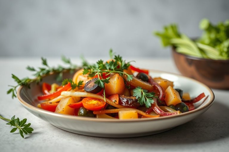 Plat Fait Maison Avec Legumes De Saison (jpg)