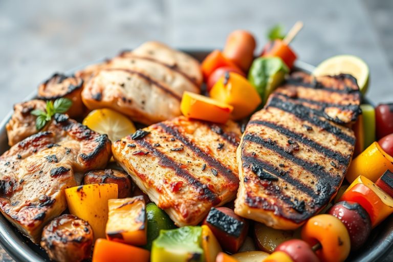 Platter de viandes grillées