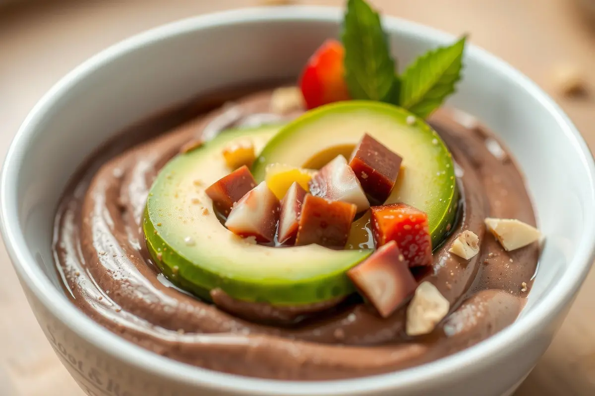 Un dessert vegan et sain