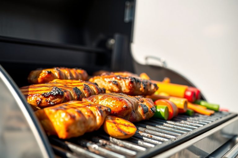 Photo de Viandes et Légumes Grillés